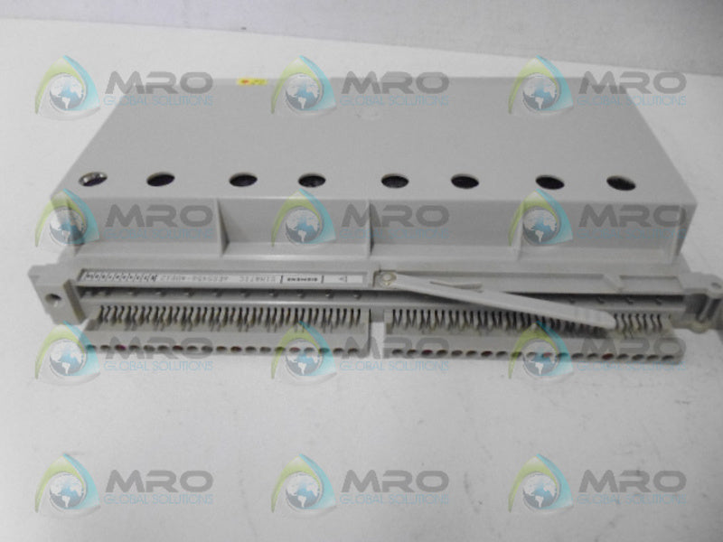 SIEMENS SIMATIC S5  6ES5456-4UB12 OUTPUT MODULE NSMP