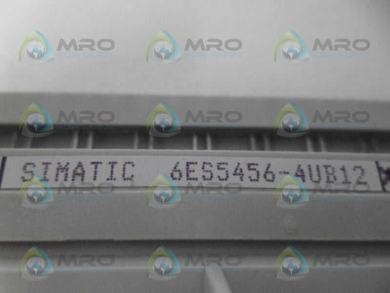 SIEMENS SIMATIC S5  6ES5456-4UB12 OUTPUT MODULE NSMP