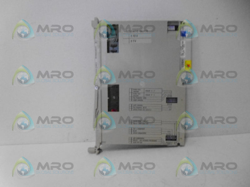 SIEMENS SIMATIC S5 6ES5460-4UA12 ANALOG INPUT MODULE NSMP