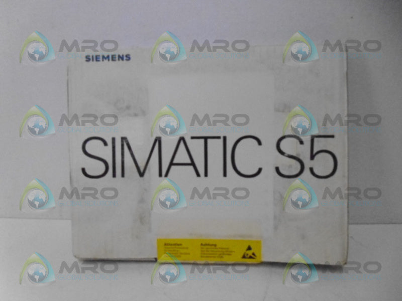 SIEMENS SIMATIC S5 6ES5470-4UC12 ANALOG OUTPUT MODULE NSMP