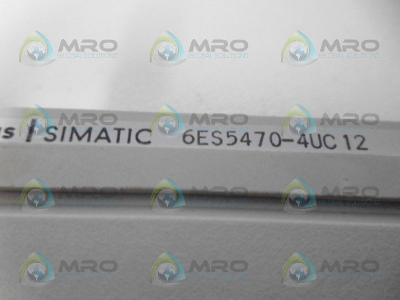 SIEMENS SIMATIC S5 6ES5470-4UC12 ANALOG OUTPUT MODULE NSMP