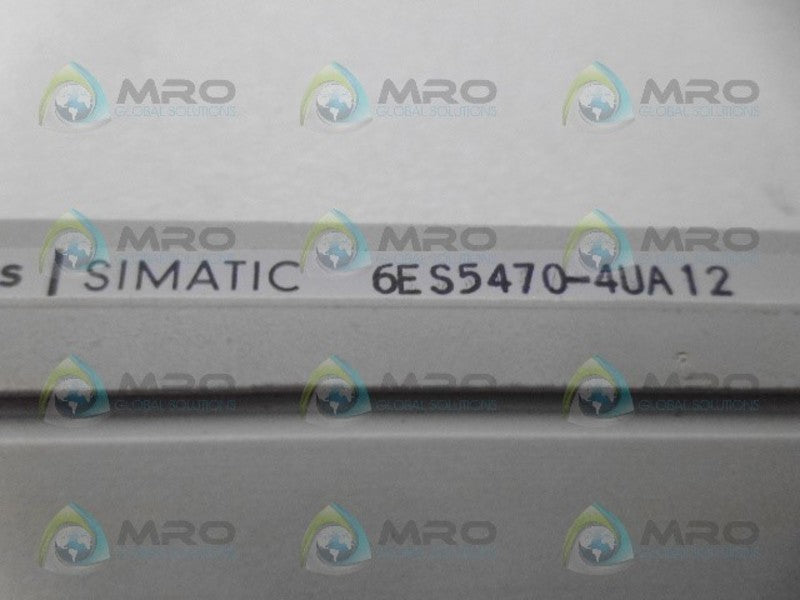 SIEMENS SIMATIC S5 6ES5470-4UA12 ANALOG OUTPUT MODULE NSMP