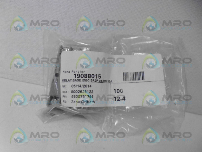 IDEC SR2P-06 RELAY SOCKET NSMP