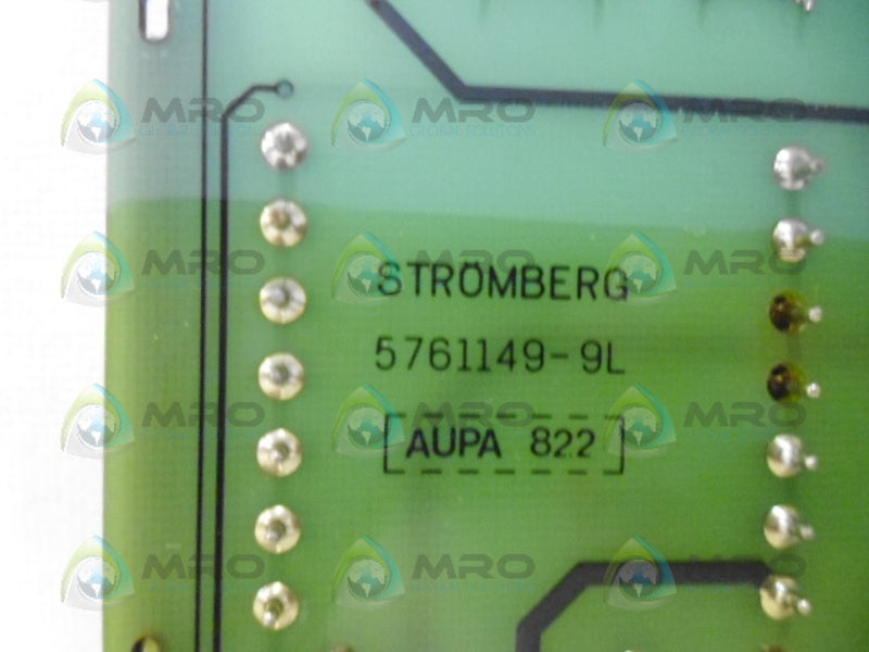 STROMBERG 5761149-9L PROCESS CONTROL BOARD UNMP