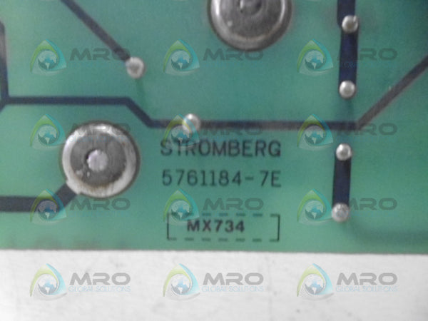 SROMBERG 5761184-7E TERMINAL PC BOARD BLOCK UNMP