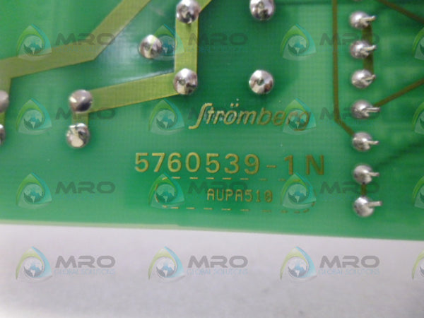 STROMBERG 5760539-1N PC BOARD UNMP