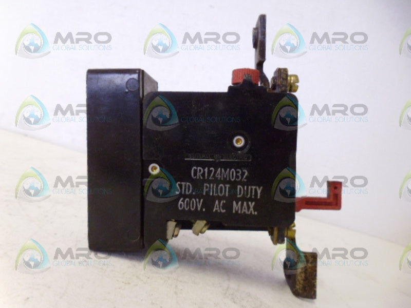 GENERAL ELECTRIC CR124M032 RELAY UNMP