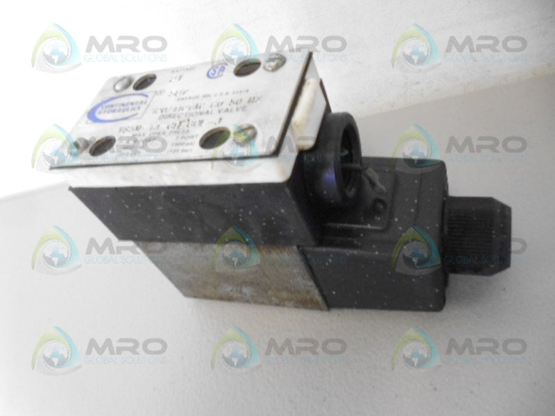 CONTINENTAL HYDRAULICS VS5M-1A-GBL260L-J DIRECTIONAL VALVE  NSNP