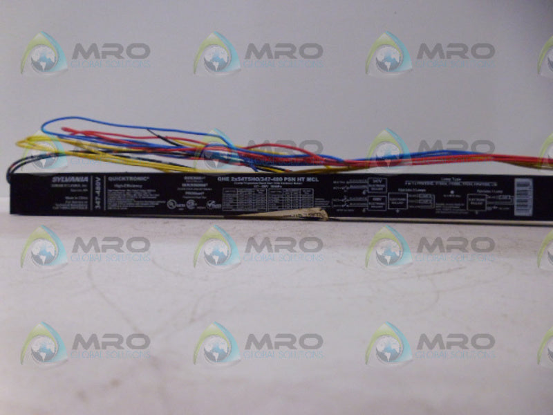 SYLVANIA QHE2X54T5HO/347-480PSNHTMCL QUICKTRONIC BALLAST NSNP