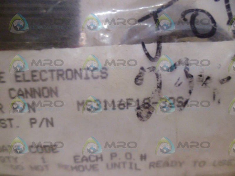 AMPHENOL MS3116F18-32S CONNECTOR NSMP