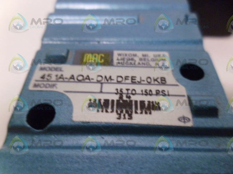MAC 451A-A0A-DM-DFEJ-0KB DOUBLE VALVE NSMP