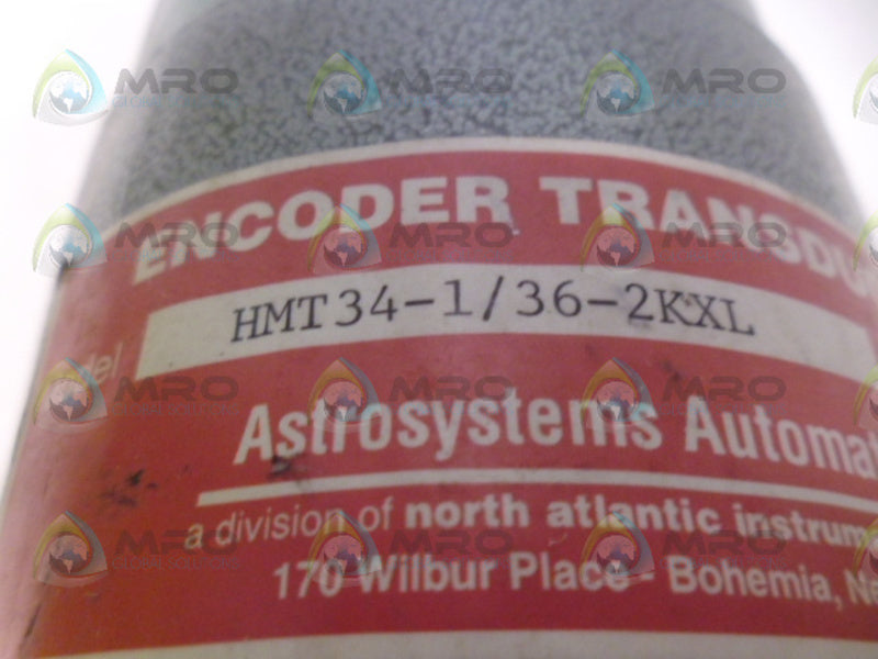 ASTROSYSTEMS HMT34-1/36-2KXL ENCODER TRANSDUCER NSNP