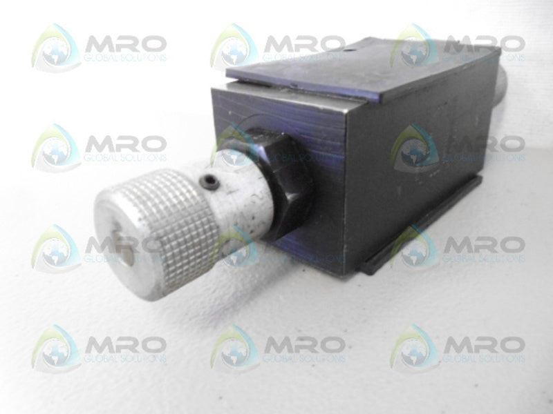 PARKER FM220 FM2-20FZ HYDRAULIC FLOW CONTROL VALVE  NSNP
