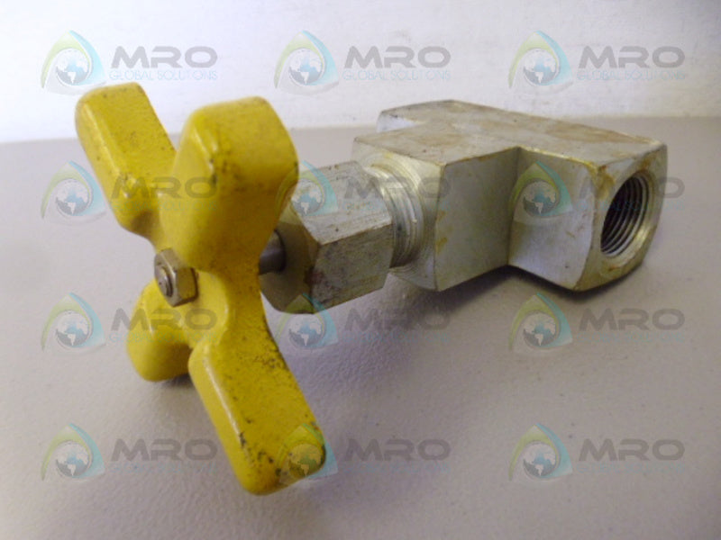 MARSH INSTRUMENT CO. 1900FFG STEEL VALVE  NSNP