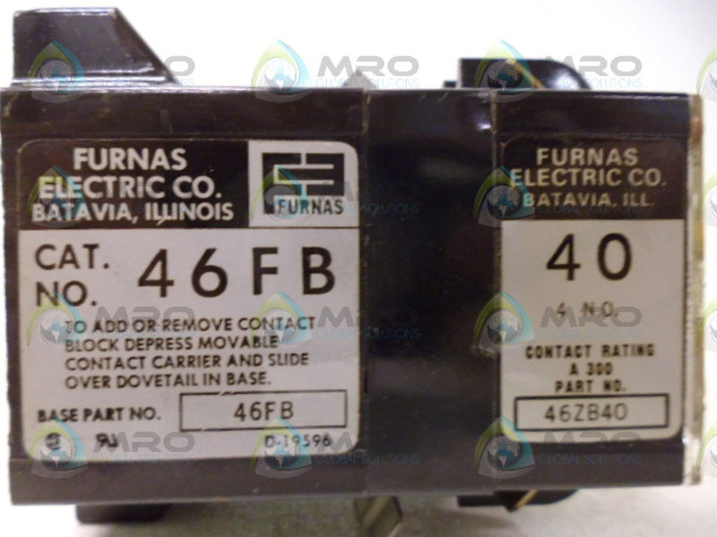 FURNAS 46FB CONTACT BLOCK UNMP