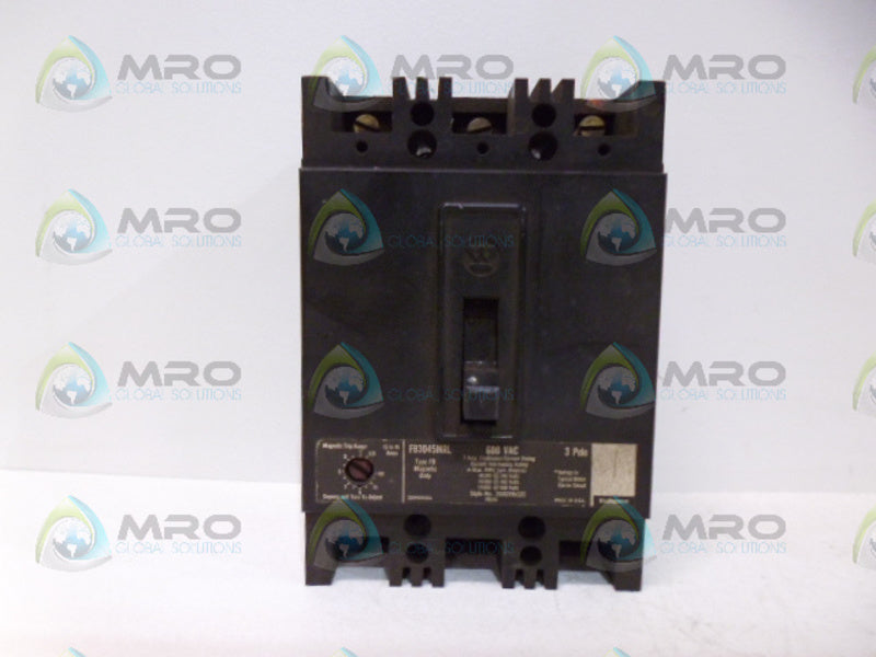 WESTINGHOUSE FB3045MRL CIRCUIT BREAKER UNMP