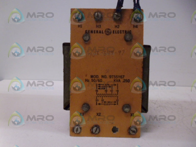 GENERAL ELECTRIC 9T55Y67 TRANSFORMER UNMP