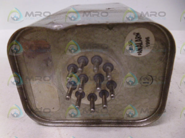 PANALARM 53LH-SR-125VDC RELAY  (AS PICTURED) UNMP
