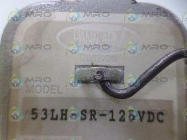 PANALARM 53LH-SR-125VDC RELAY  (AS PICTURED) UNMP