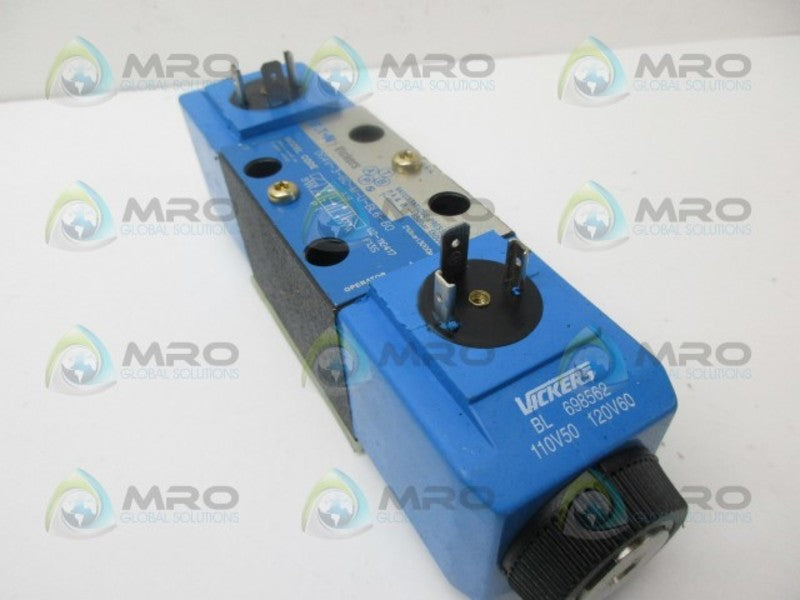 VICKERS DG4V-3-6C-M-U-BL6-60 VALVE *USED*