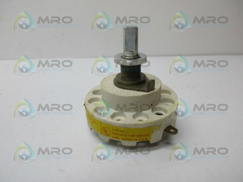 OHMITE 111-4 ROTARY SWITCH UNMP