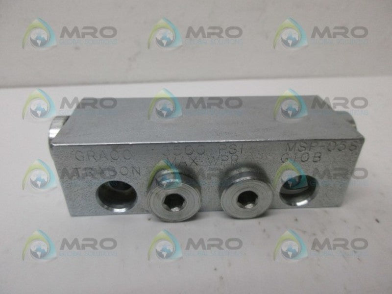 GRACO TRABON MSP-05SG10B MODULAR DIVIDER VALVE NSNP