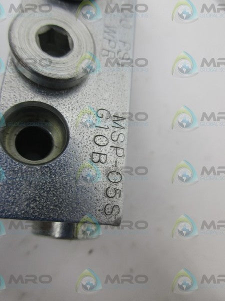 GRACO TRABON MSP-05SG10B MODULAR DIVIDER VALVE NSNP