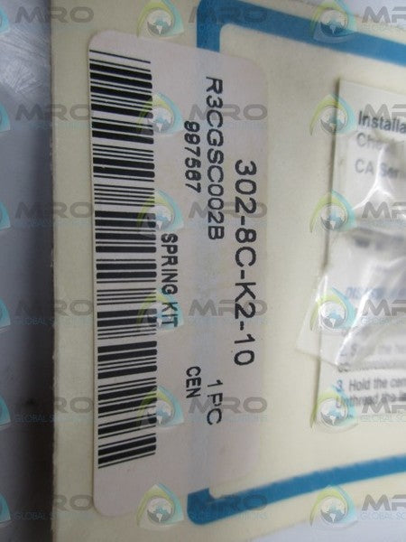 SWAGELOK 302-8C-K2-10 STAINLESS STEEL SPRING KIT NSMP