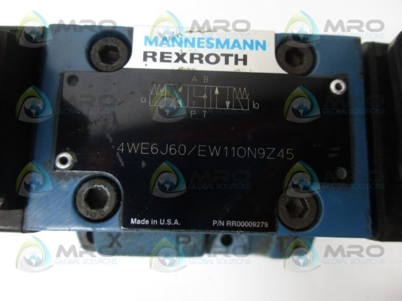 REXROTH 4WE6J60/EW110N9Z45 RR00009279 UNMP