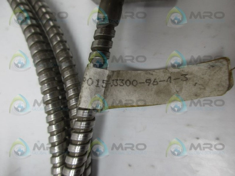 BARBER-COLMAN P015-33300-96-4-3 THERMOCOUPLE PROBE SENSOR UNMP