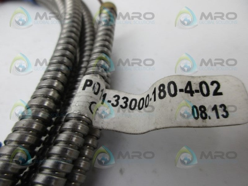 INSTRUSON P011-33000-180-4-02 THERMOCOUPLE PROBE SENSOR NSNP