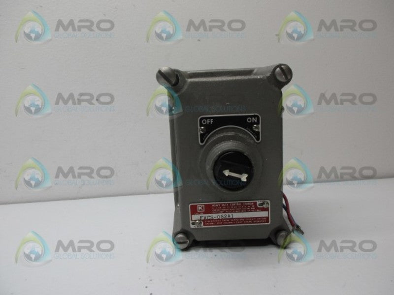 KILLARK FXCS-0S2A1 SEALED CONTROL STATION COVER UNMP
