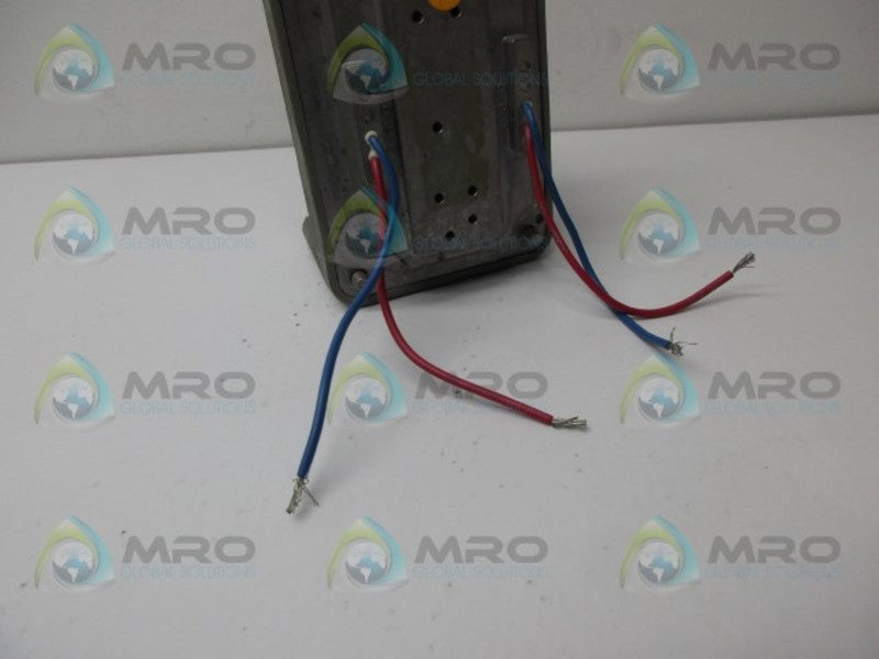 KILLARK FXCS-0S2A1 SEALED CONTROL STATION COVER UNMP