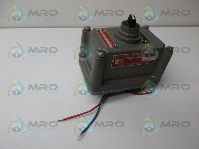 KILLARK FXCS-0S2A1 SEALED CONTROL STATION COVER UNMP