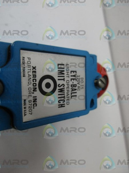 XERCON D0-15 EYE-BALL LIMIT  SWITCH UNMP