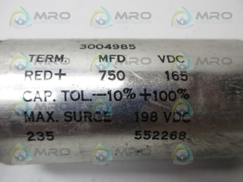 MALLORY 3004985 CAPACITOR UNMP