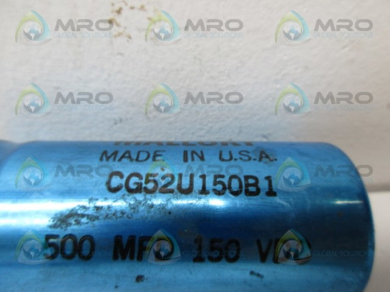 MALLORY CG52U150B1 CAPACITOR UNMP