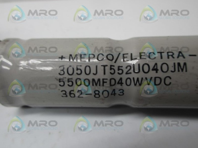 MEPCO/ELECTRA 3050JT552U040JM CAPACITOR UNMP