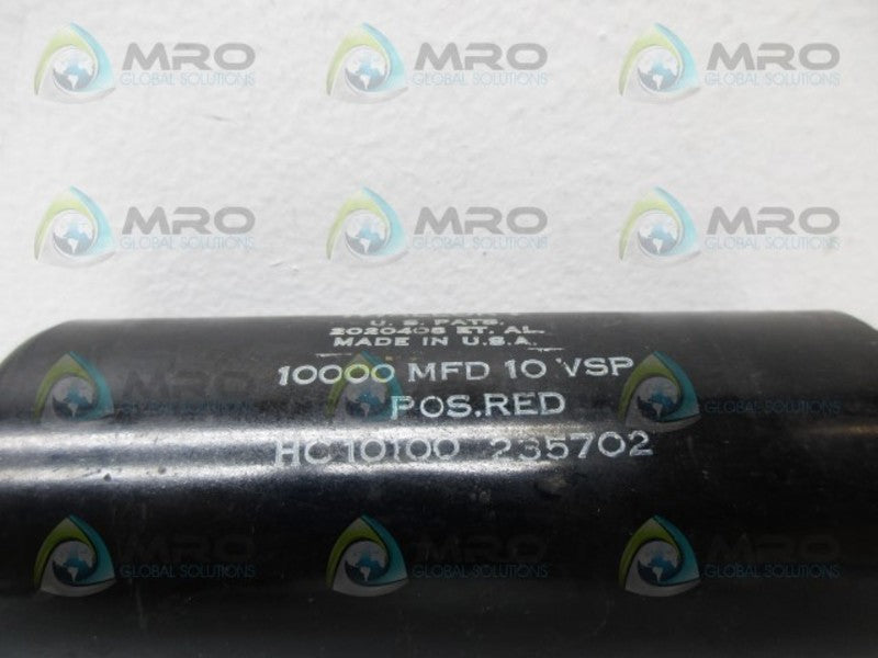 MALLORY HC10100 235702 CAPACITOR UNMP