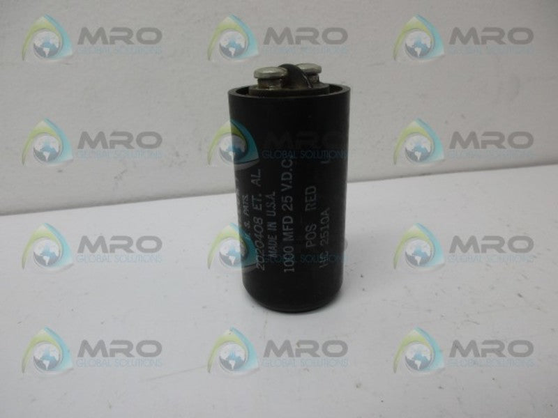 MALLORY HC2510A CAPACITOR UNMP
