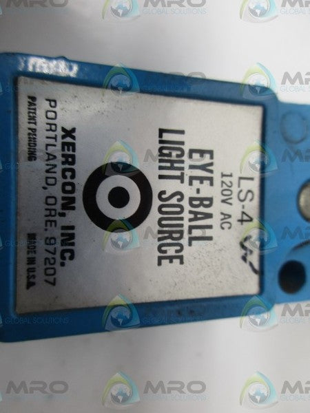 XERCON LS-4 EYE-BALL LIGHT SOURCE UNMP
