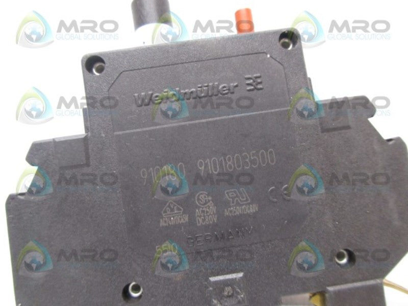 WEIDMULLER 910180 CIRCUIT BREAKER UNMP