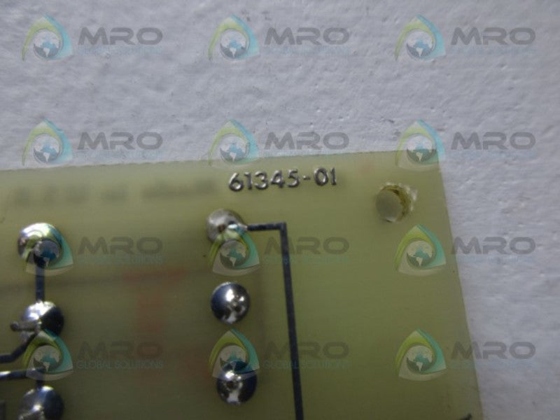 HUNKER LAB. 61345-01 DUAL REGULATOR UNMP