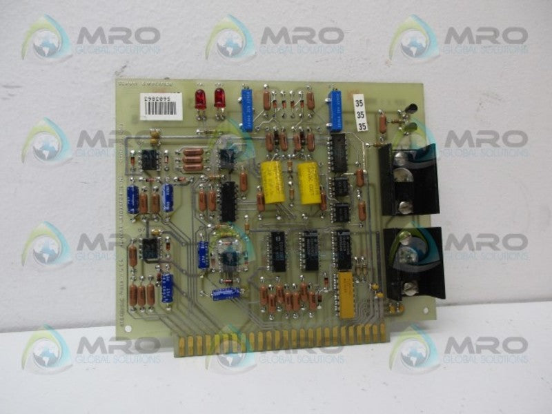 HUNKAR LAB. 61348-40 SERVO AMPLIFIER UNMP