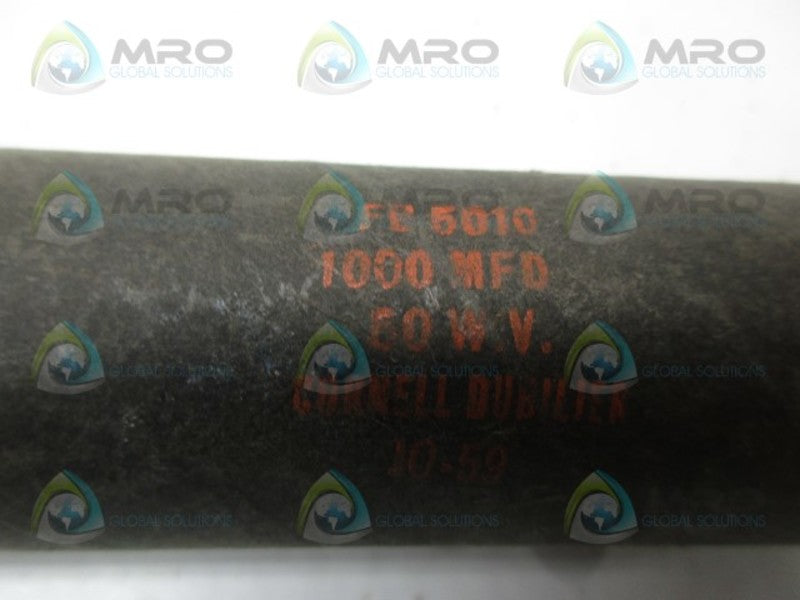 CORNELL FB5010 CAPACITOR UNMP