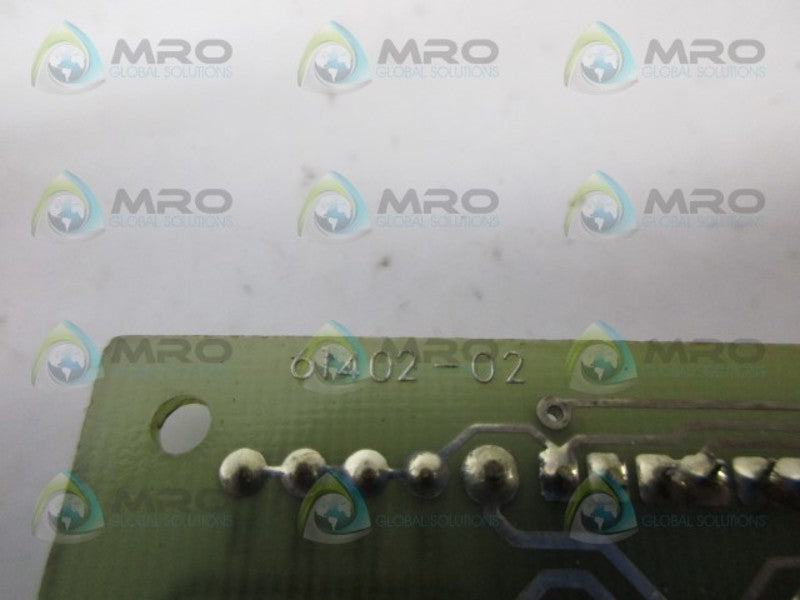 HUNKAR LAB. 61402-02 MONITOR CARD UNMP