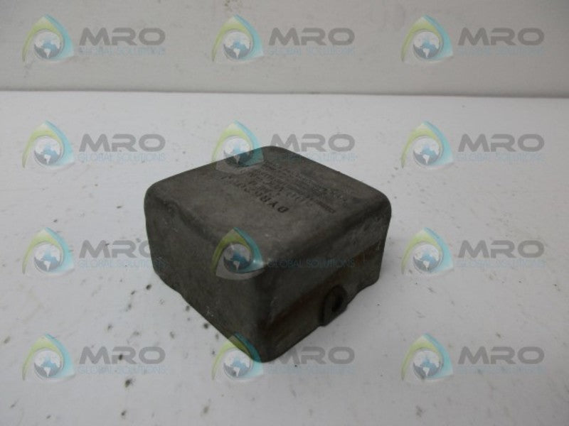 CORNELL DUBILIER DYR6200 OIL CAN CAPACITOR UNMP