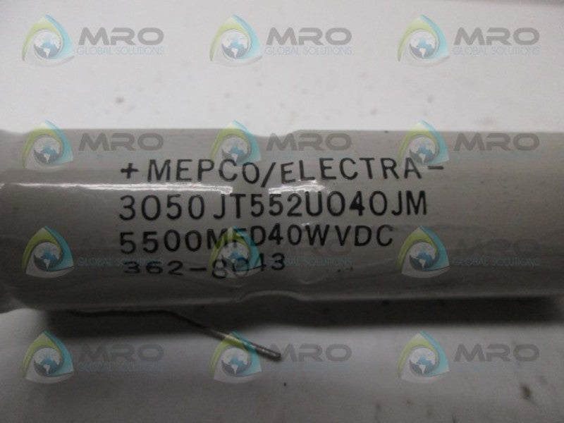 MEPCO/ELECTRA 3050JT552U040JM CAPACITOR UNMP