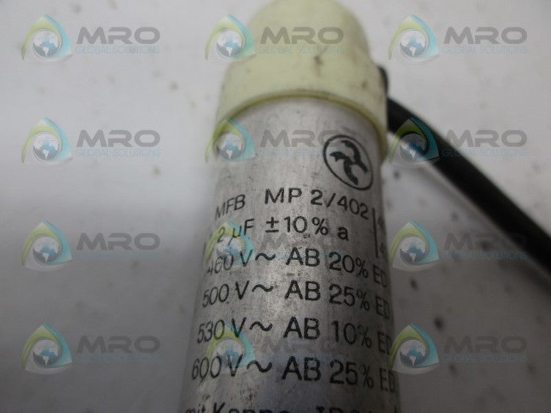 MFB MP2/402 CAPACITOR UNMP