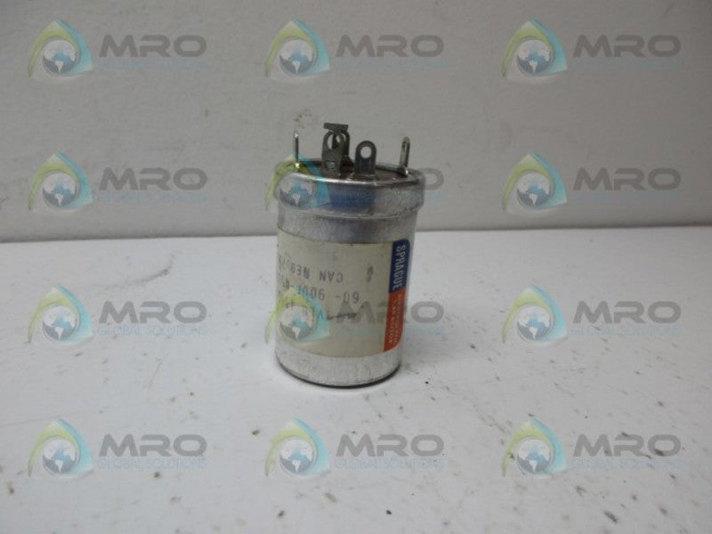 SPRAGUE 60-90UF-450VDC CAPACITOR UNMP